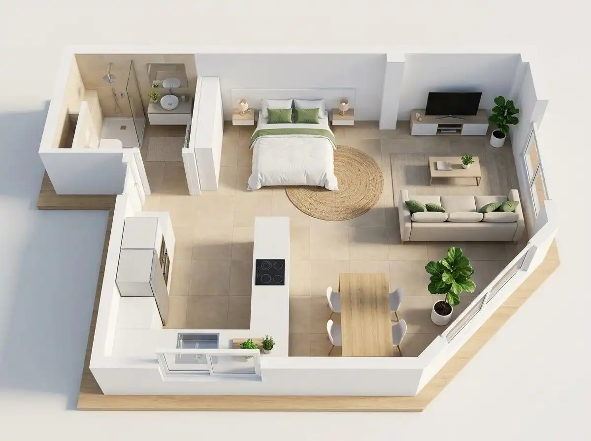 Dormitori de Loft en venda en Castellón de la Plana / Castelló de la Plana amb Aire condicionat i Calefacció