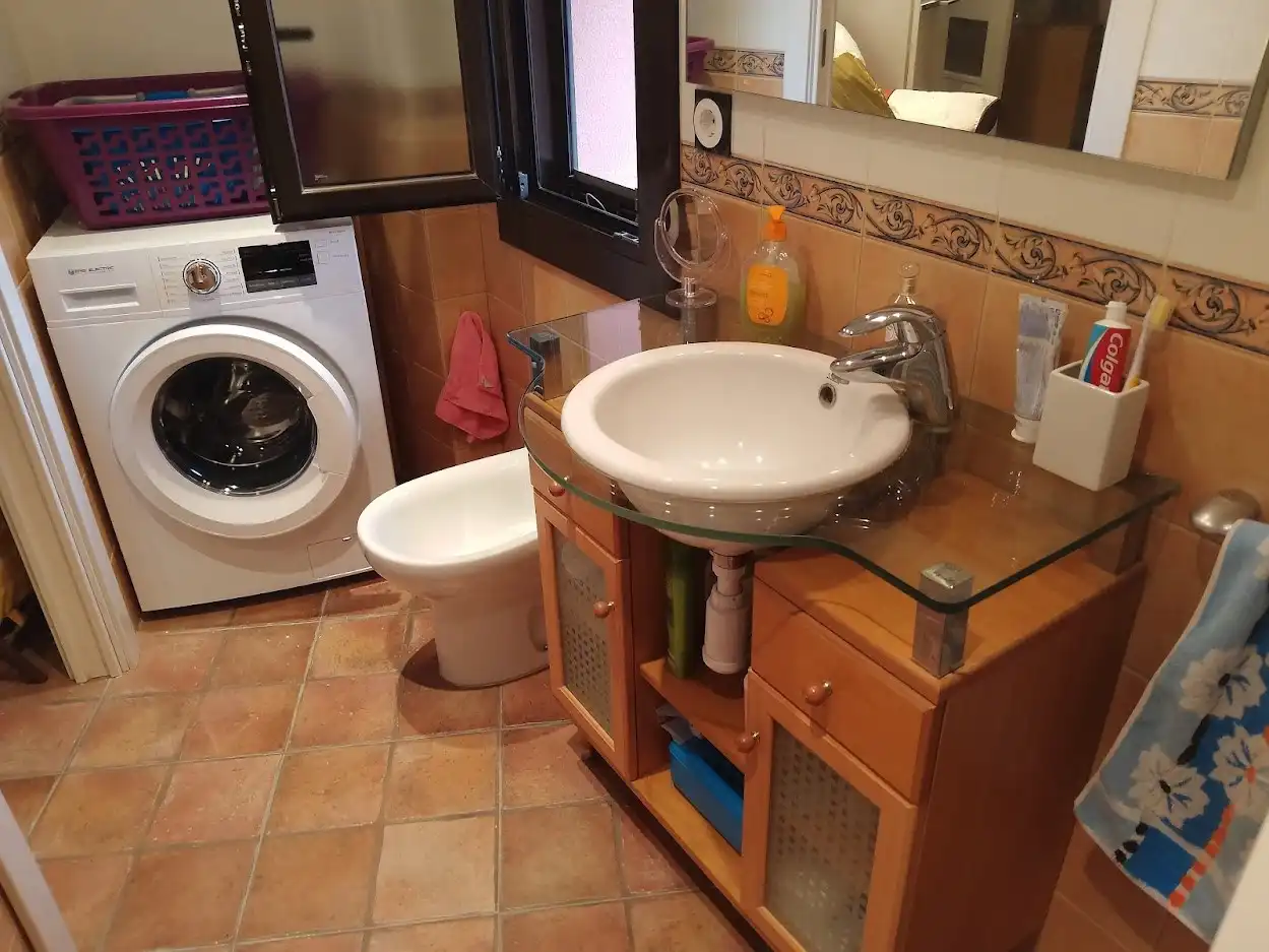 Bathroom of Country homes for sale in Peralta de Calasanz  with Heating, Storage room and Furnished