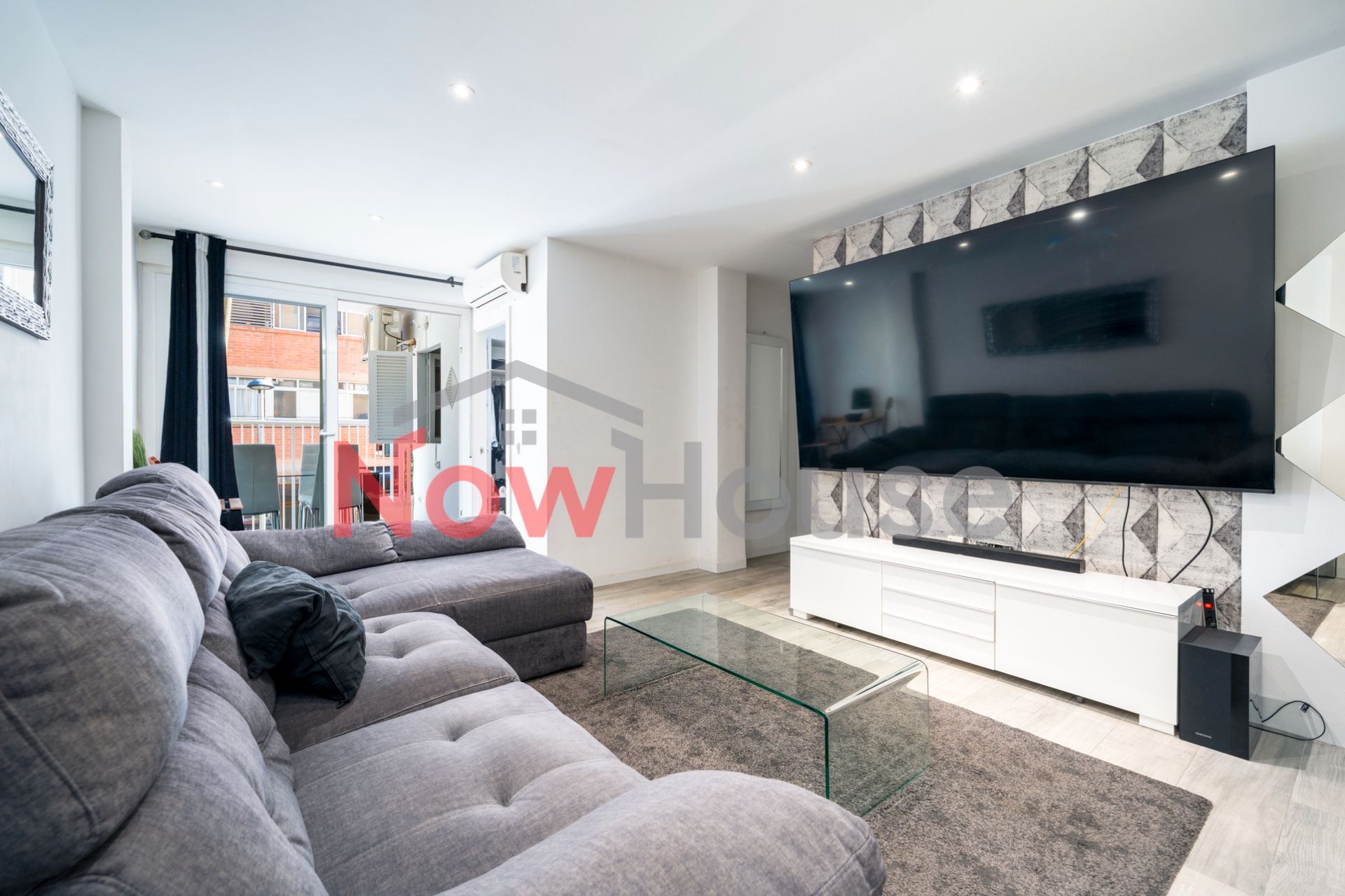 Living room of Flat for sale in  Palma de Mallorca  with Air Conditioner, Heating and Terrace