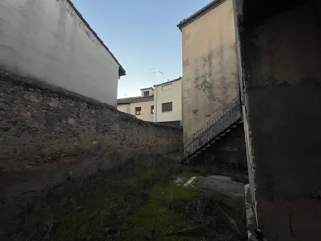 Vista exterior de Casa o chalet en venta en Turégano con Jardín privado y Trastero