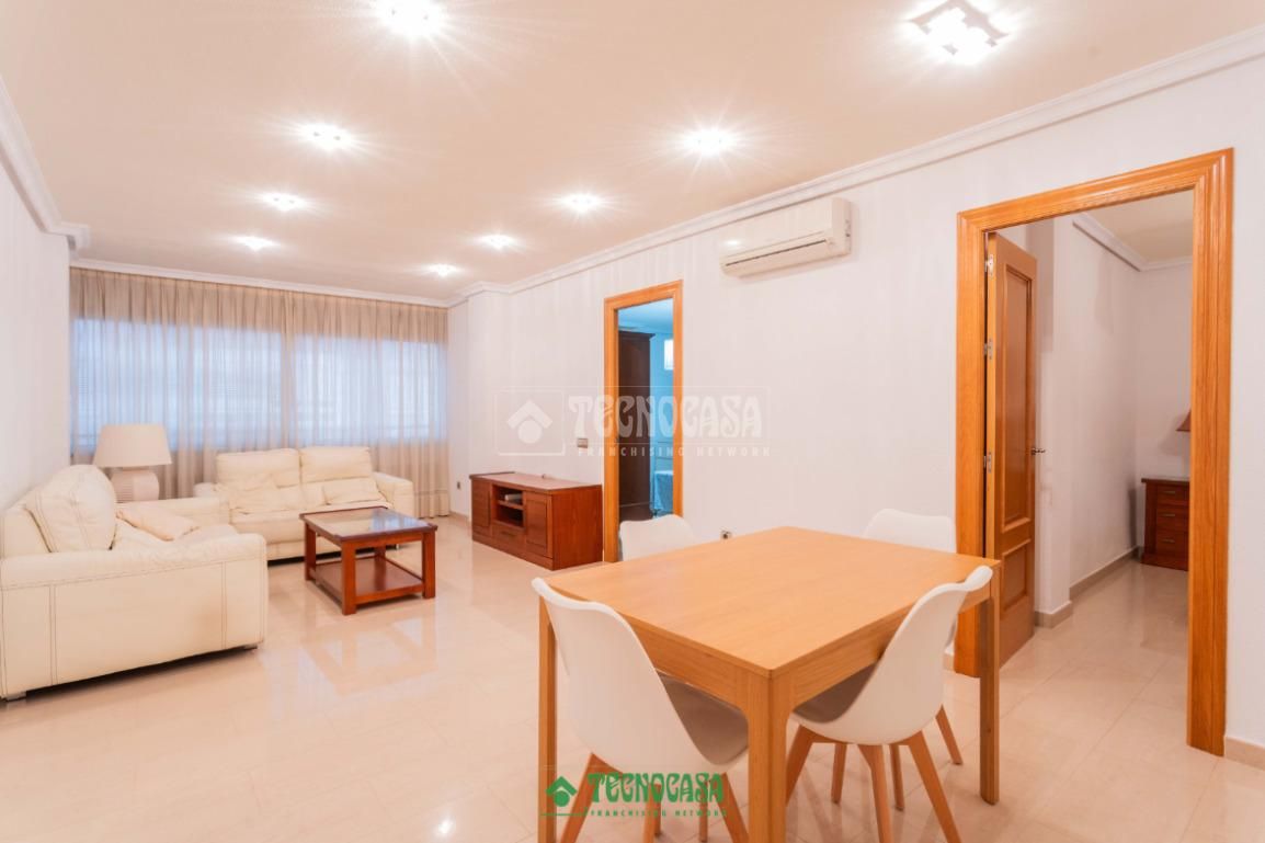 Living room of Flat for sale in  Almería Capital  with Heating