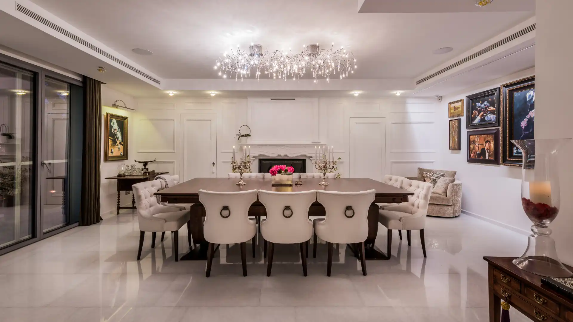 Comedor de Casa o chalet en venta en Marbella con Aire acondicionado, Jardín privado y Terraza