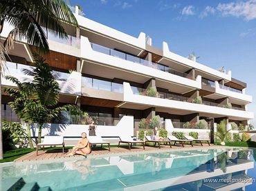 Appartement compact avec piscine à vendre à Benijófar