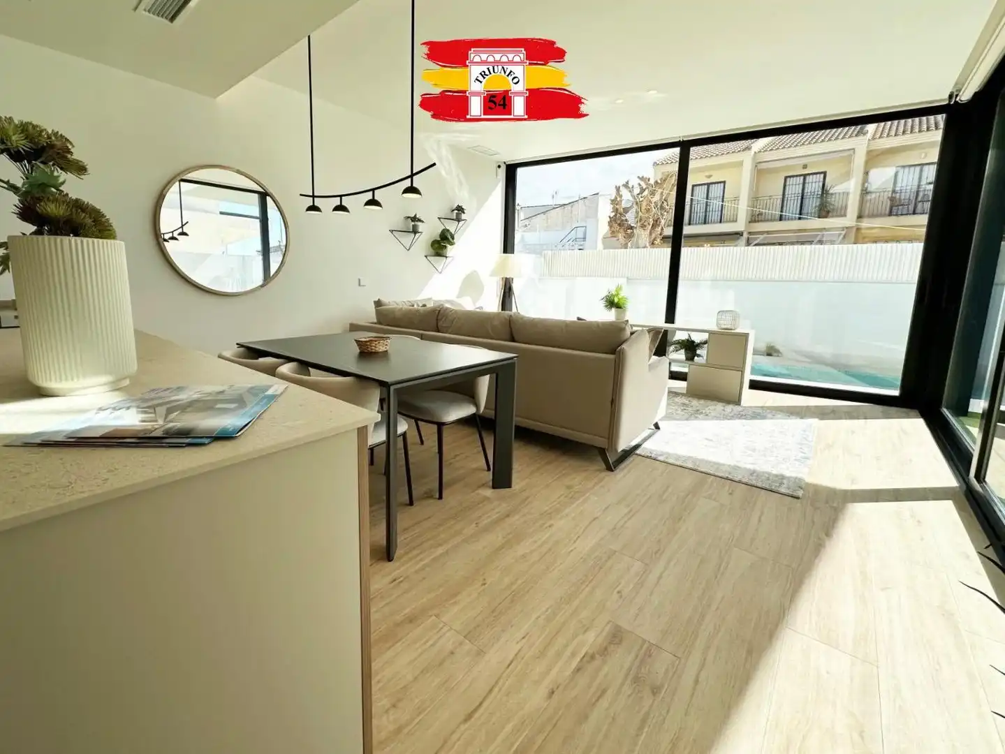 Exterior view of Houses for sale in Pilar de la Horadada  with Air Conditioner, Heating and Private garden