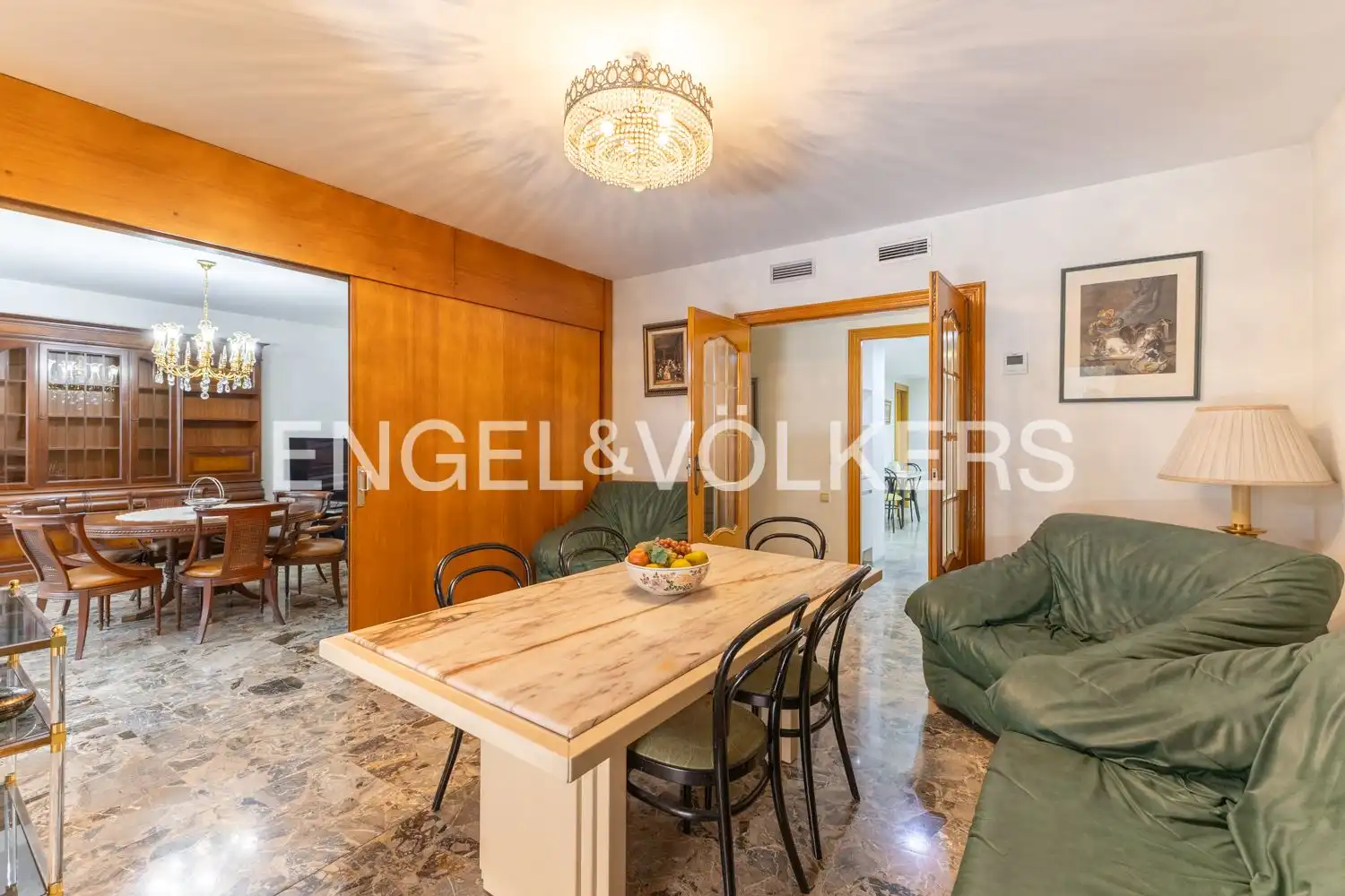 Comedor de Piso de alquiler en Valencia con Aire acondicionado, Calefacción y Terraza