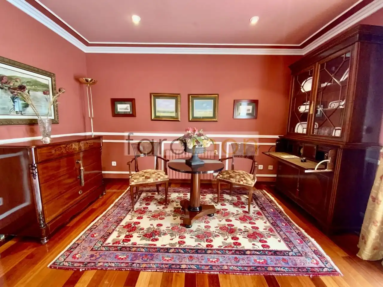 Dining room of Houses for sale in Vigo   with Heating, Private garden and Terrace