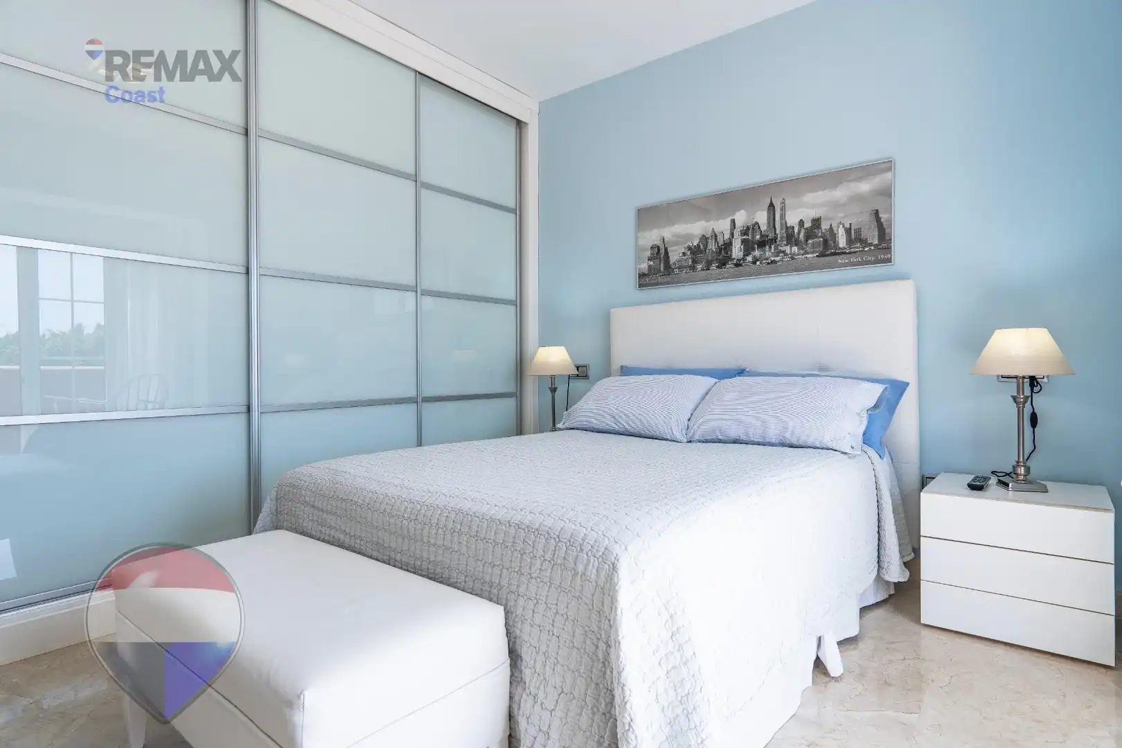 Schlafzimmer von Einfamilien-Reihenhaus zum Verkauf in Torremolinos mit Klimaanlage, Heizung und Terrasse