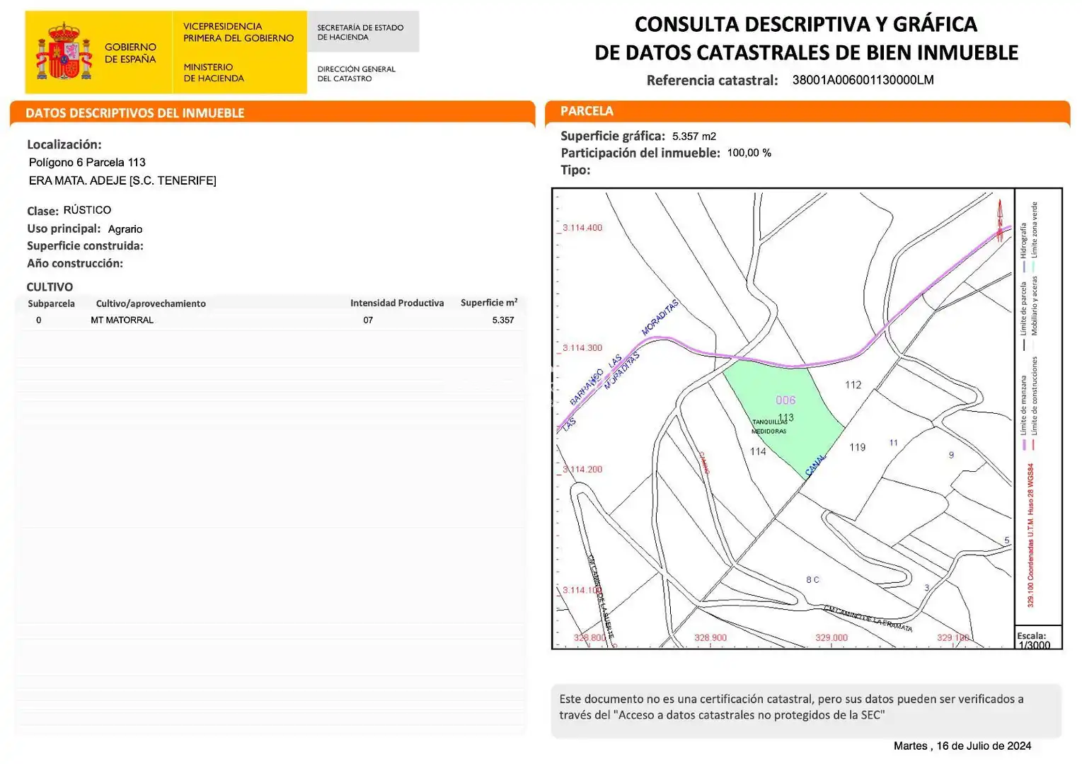 Terreno rustico in vendita a Las Moraditas 53, imagen 16