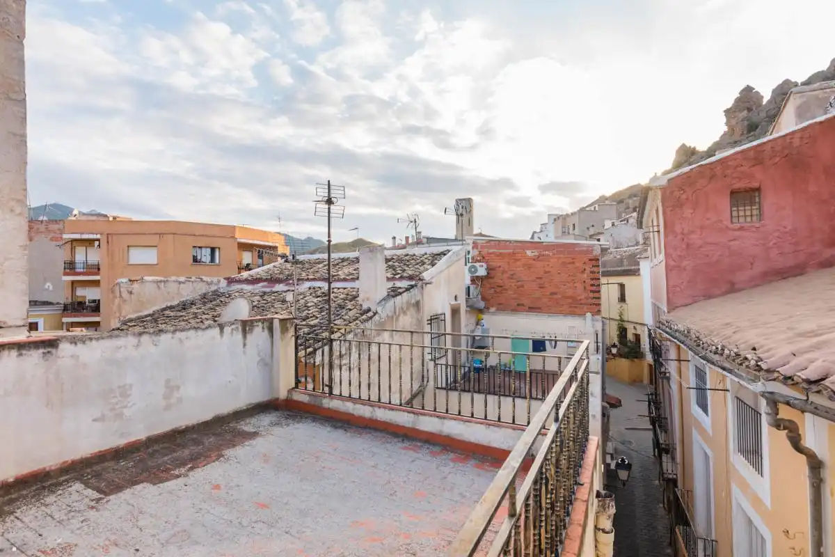 Terraza de Casa adosada en venta en Blanca con Calefacción