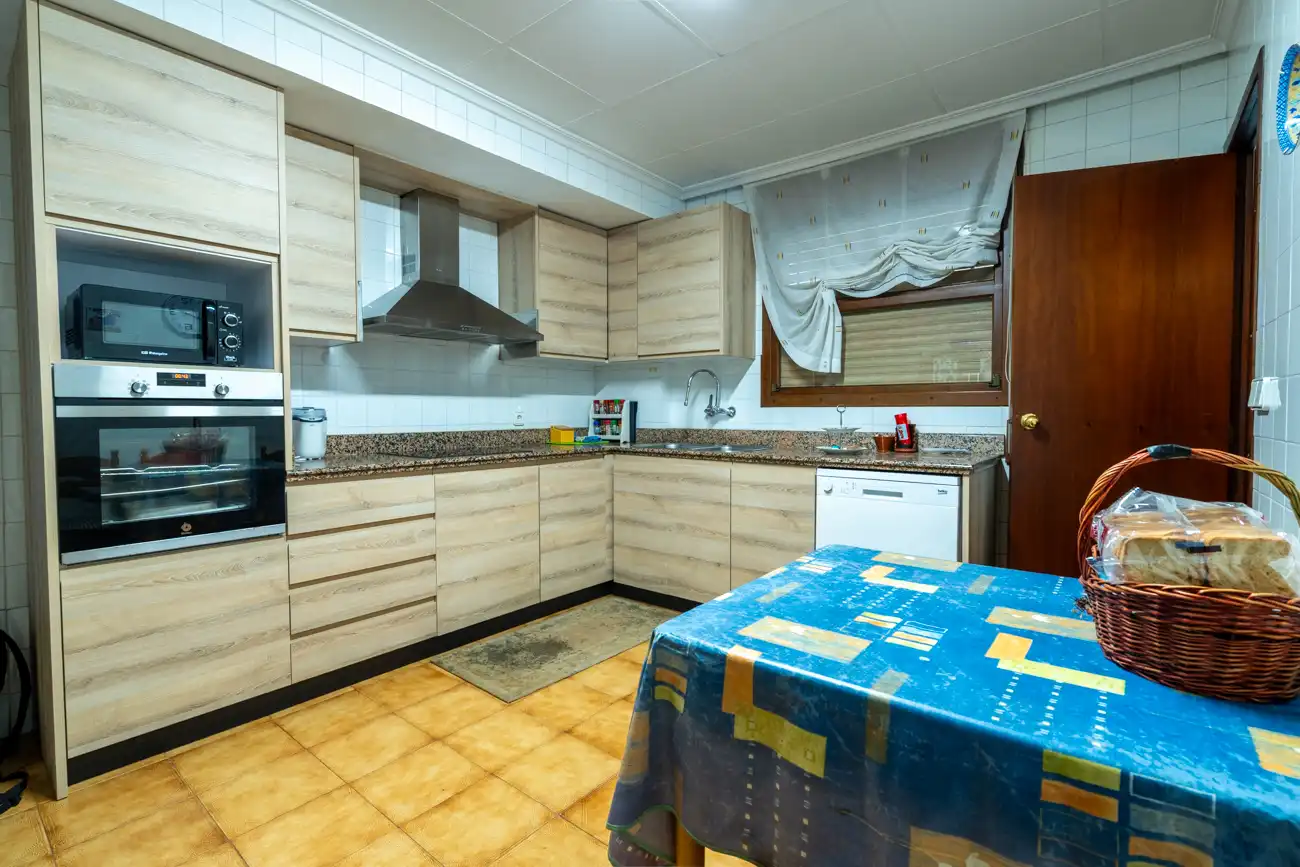 Cocina de Casa o chalet en venta en Amposta con Aire acondicionado, Jardín privado y Amueblado