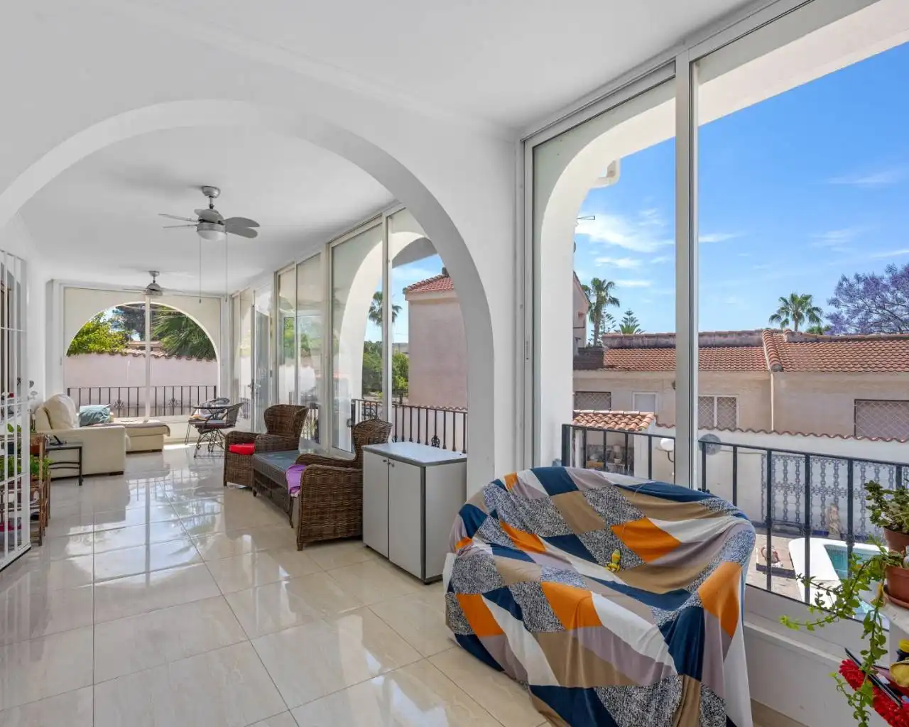 Terrace of Houses for sale in Rojales  with Air Conditioner, Private garden and Terrace
