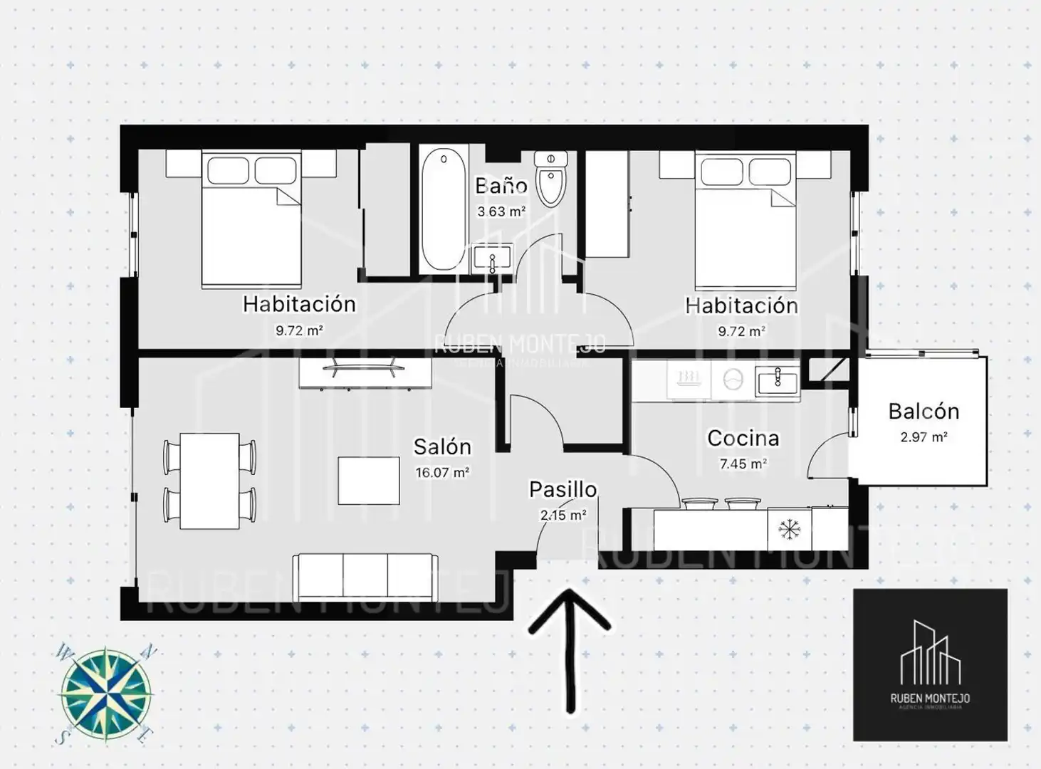 Wohnung zum Verkauf in Santa Marta de Tormes mit Heizung, Terrasse und Balkon