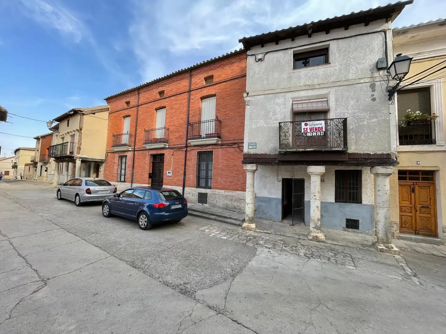 Exterior view of Houses for sale in Tiedra  with Storage room and Furnished