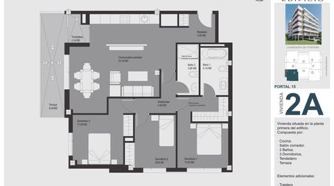 Foto 5 de Piso en venta en Raíces - Calle Antonio Machado, Raíces, Castrillón