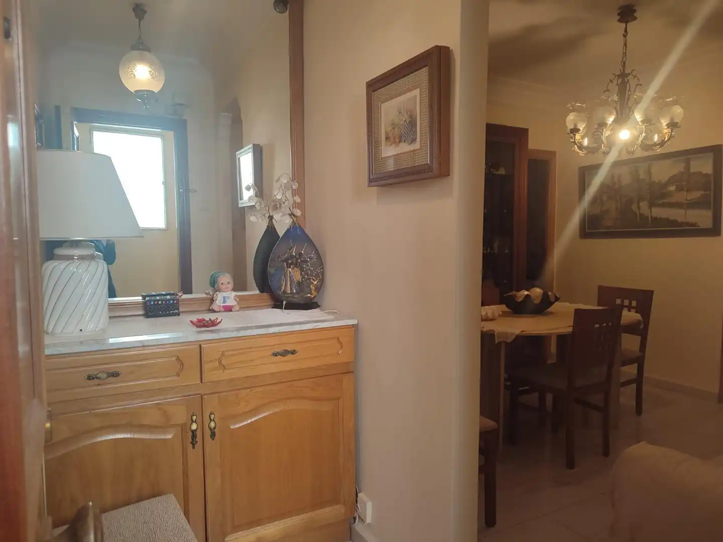 Dining room of Flat for sale in Valencia