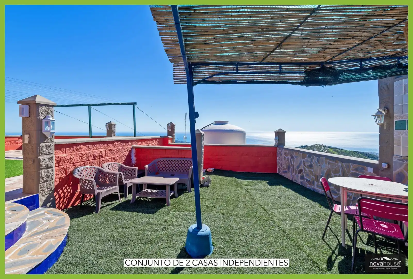 Terrace of Houses for sale in Moclinejo