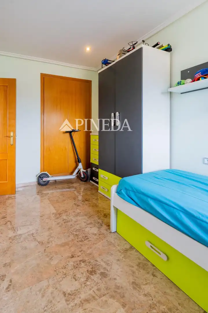Bedroom of Flat for sale in Puçol  with Air Conditioner and Balcony