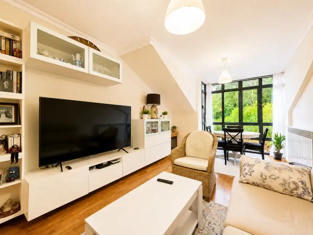 Living room of Attic for sale in Llanes  with Heating and Furnished