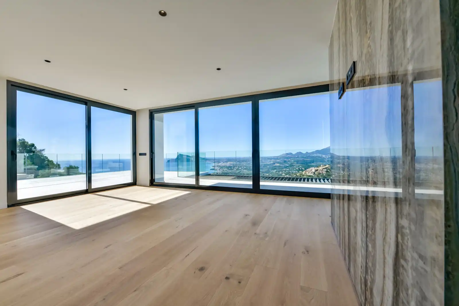 Sala de estar de Casa o chalet en venta en Altea con Aire acondicionado, Calefacción y Jardín privado
