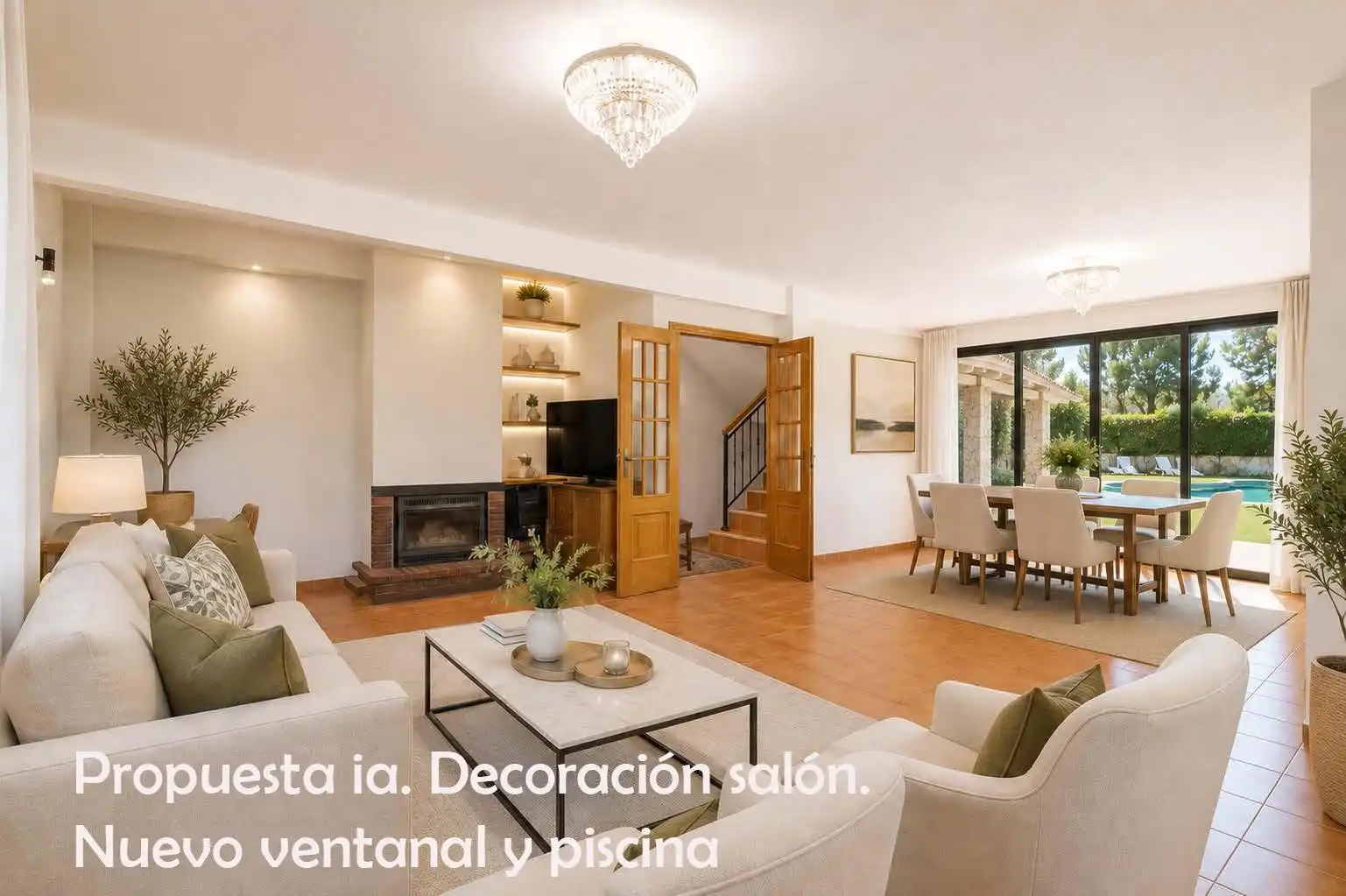 Sala d'estar de Casa o xalet en venda en Las Rozas de Madrid amb Calefacció, Jardí privat i Parquet
