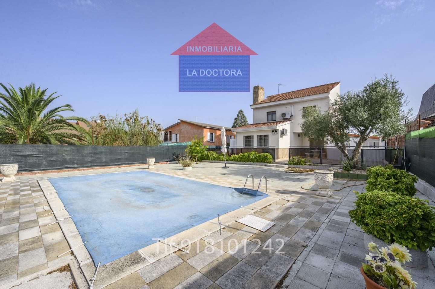 Piscina de Casa o xalet en venda en Casarrubios del Monte amb Aire condicionat, Calefacció i Jardí privat