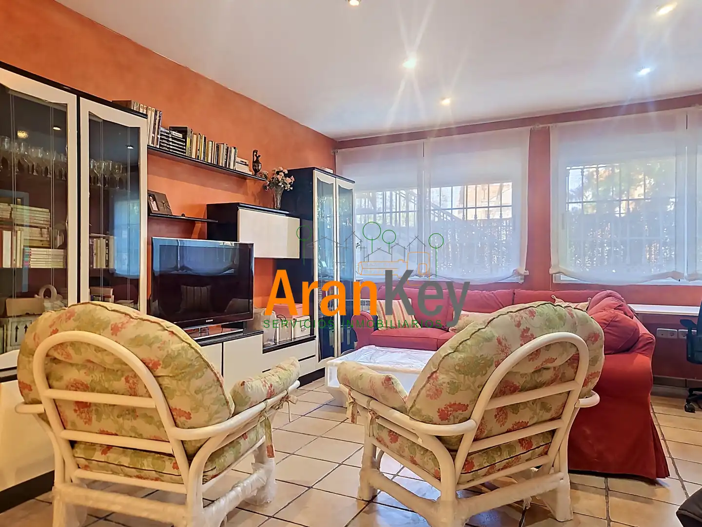 Sala de estar de Casa o chalet en venta en Aranjuez con Aire acondicionado, Calefacción y Jardín privado