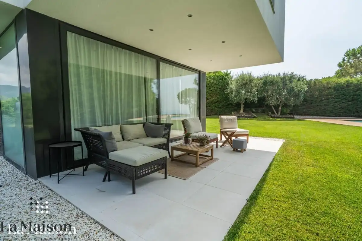 Terrassa de Casa o xalet en venda en Sant Andreu de Llavaneres amb Aire condicionat, Calefacció i Jardí privat