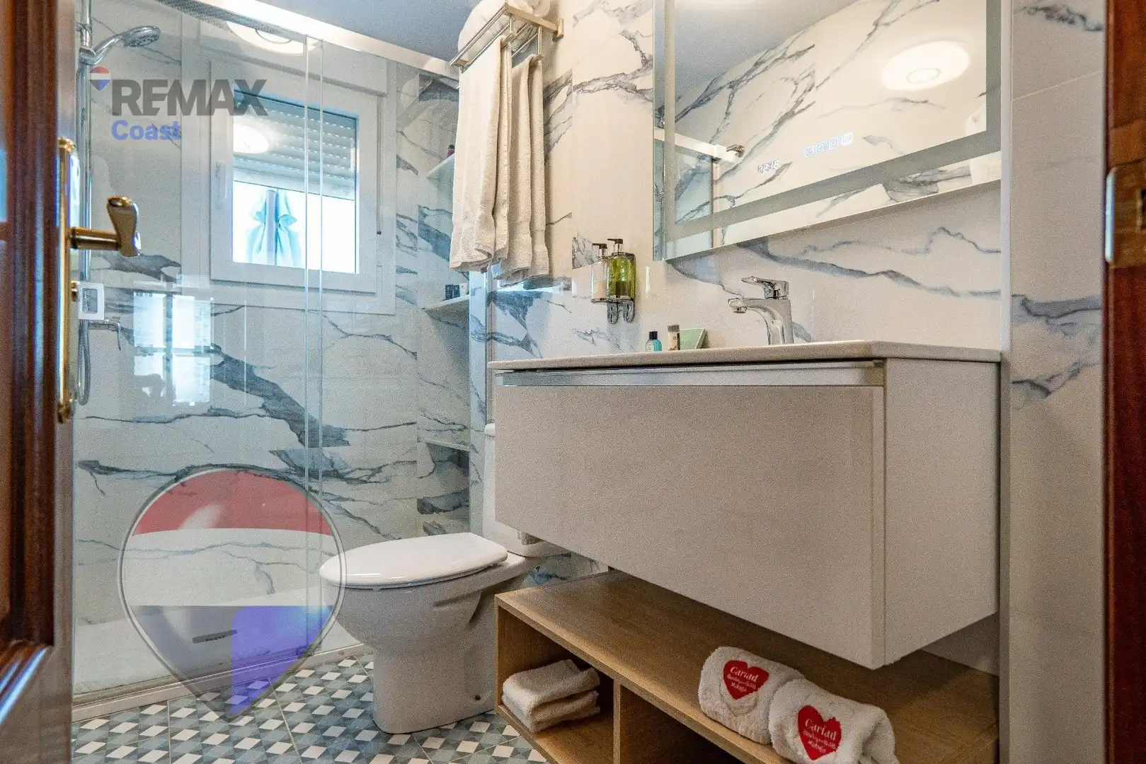 Baño de Casa o chalet en venta en Rincón de la Victoria con Aire acondicionado, Calefacción y Jardín privado