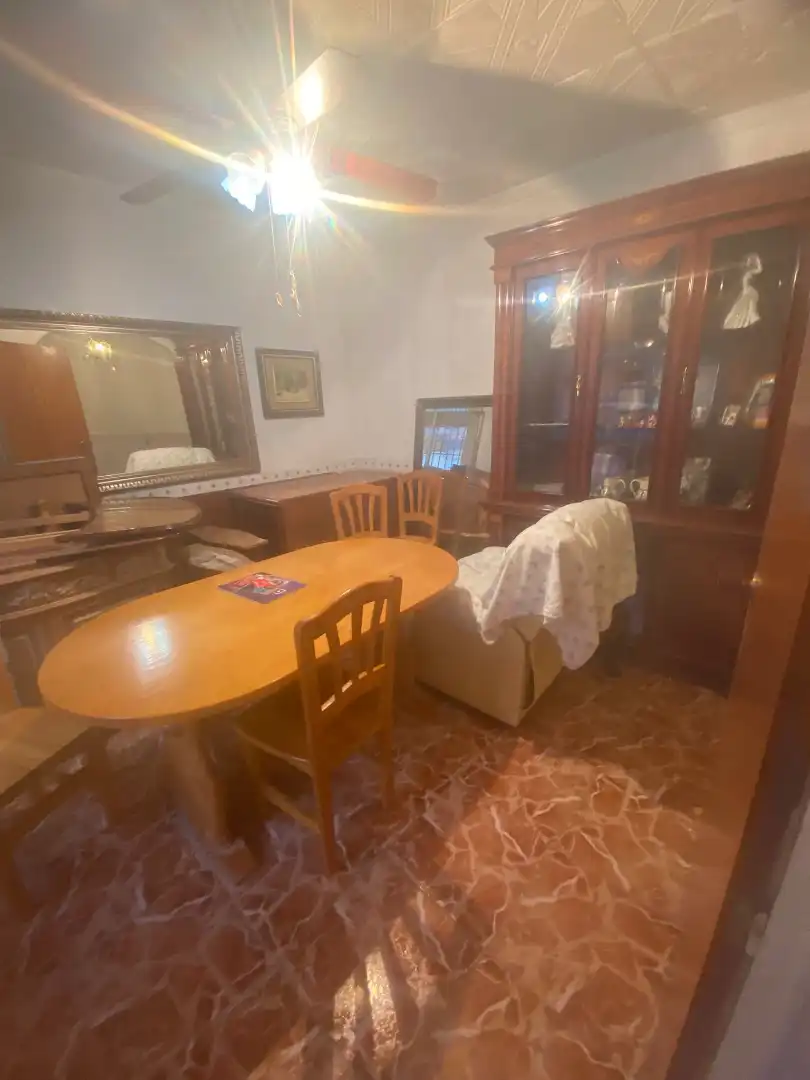 Menjador de Casa adosada en venda en Alcantarilla amb Terrassa i Moblat