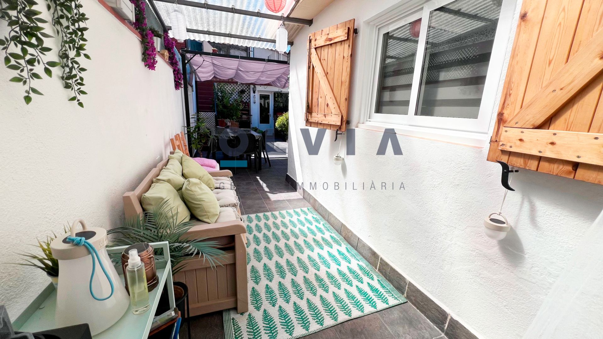 Balcony of House or chalet for sale in Castellar del Vallès  with Heating, Parquet flooring and Terrace