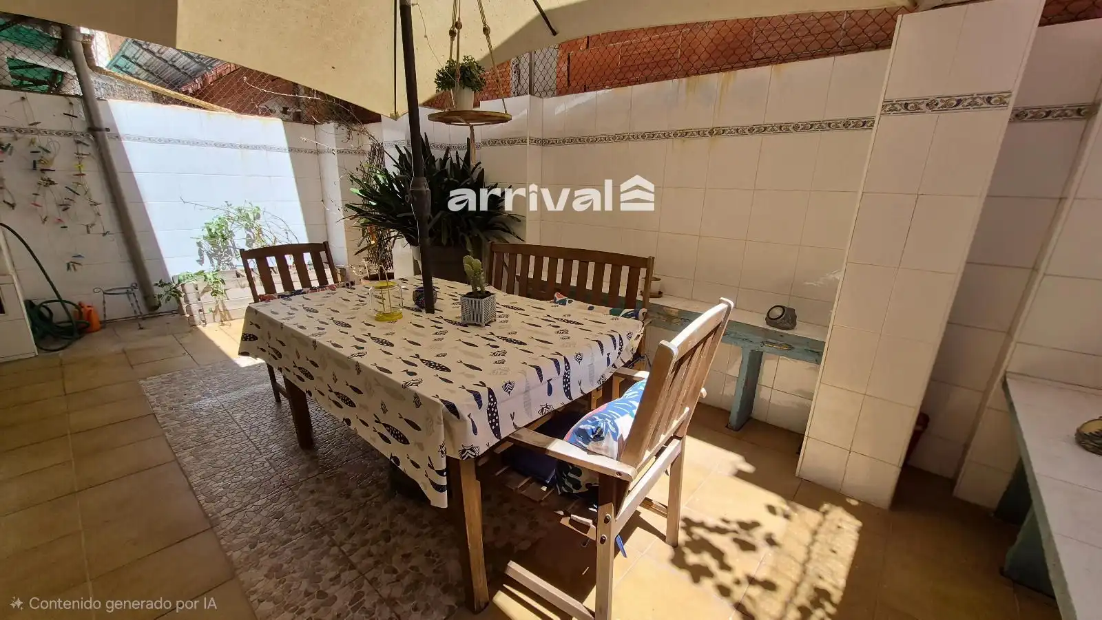 Terrasse von Wohnung zur Miete in Valencia mit Klimaanlage, Heizung und Terrasse