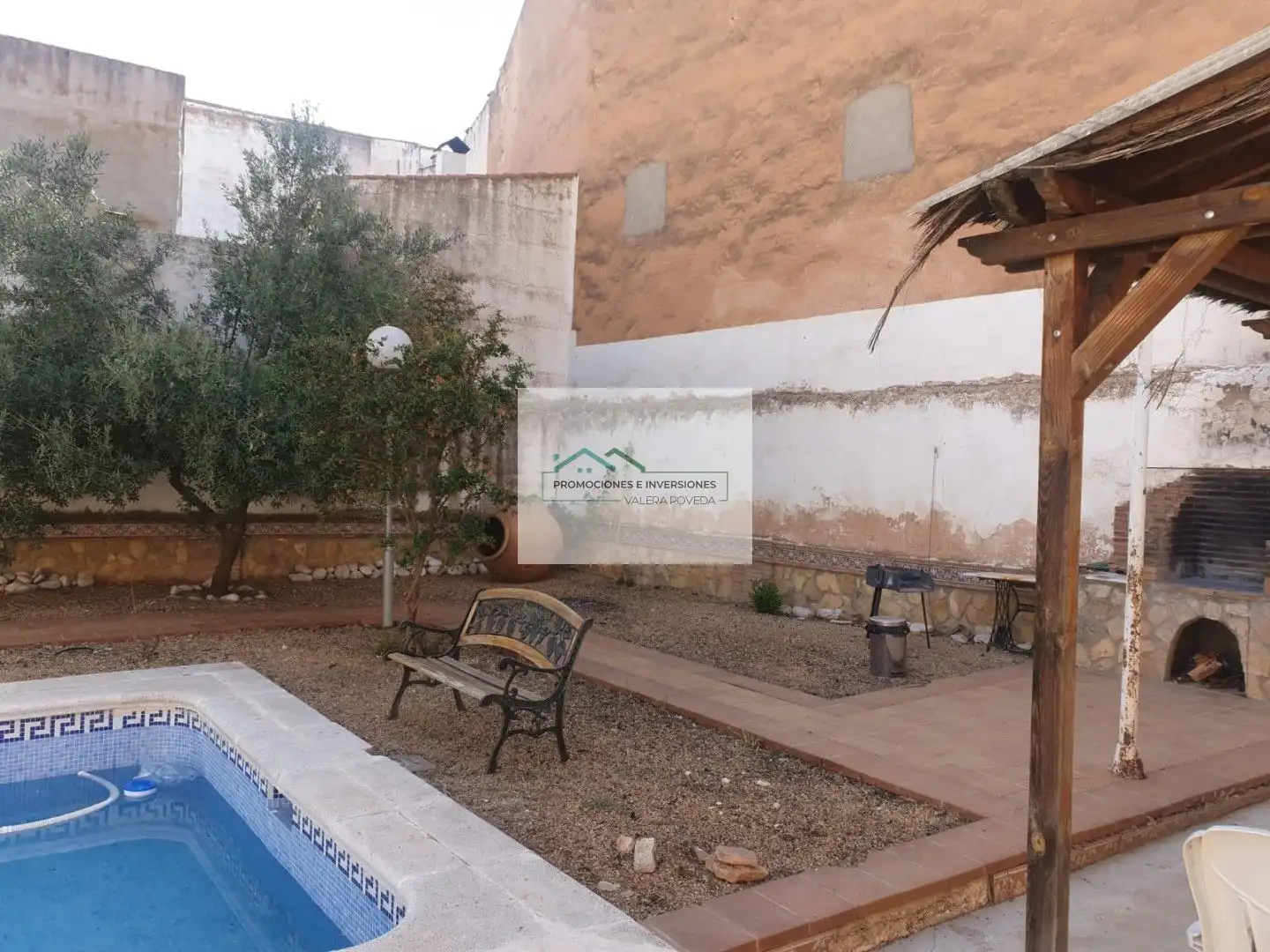 Jardín de Casa o chalet en venta en Motilla del Palancar con Jardín privado, Piscina y Amueblado