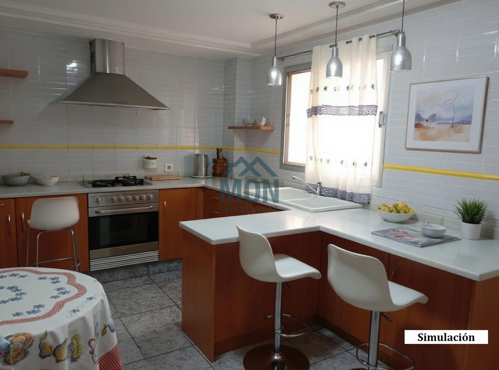 Kitchen of Flat for sale in Muro de Alcoy  with Air Conditioner, Heating and Terrace