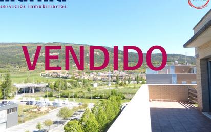 Vista exterior de Àtic en venda en Berrioplano / Berriobeiti amb Aire condicionat i Terrassa