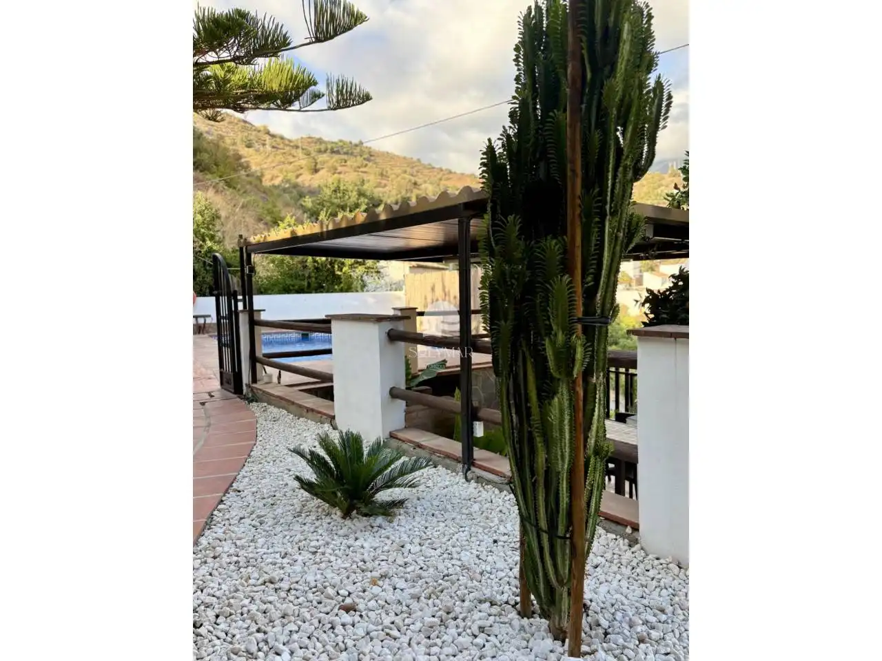 Jardín de Casa o chalet de alquiler en Canillas de Aceituno con Aire acondicionado, Calefacción y Jardín privado