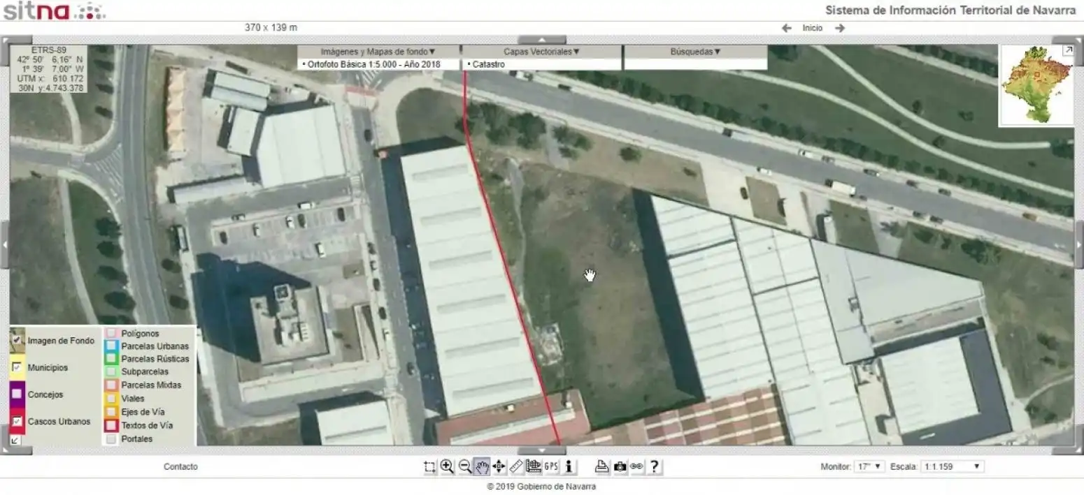 Terreny industrial en venda a Ansoáin / Antsoain