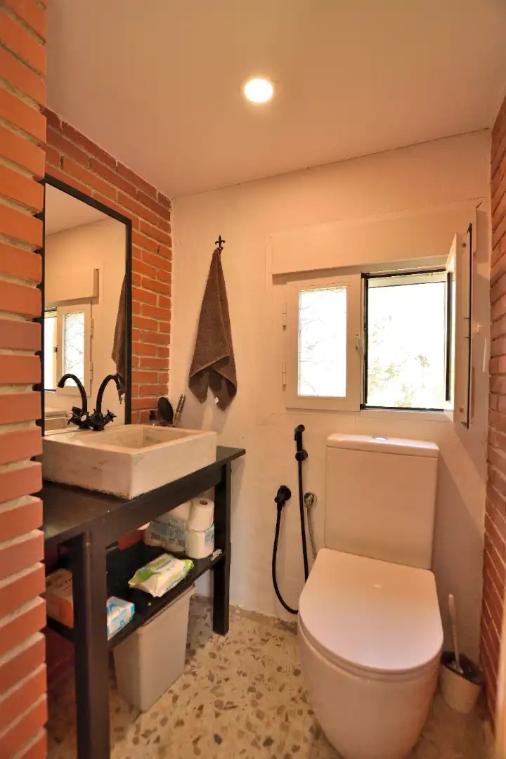 Badezimmer von Country house zum Verkauf in Ronda mit Klimaanlage und Terrasse