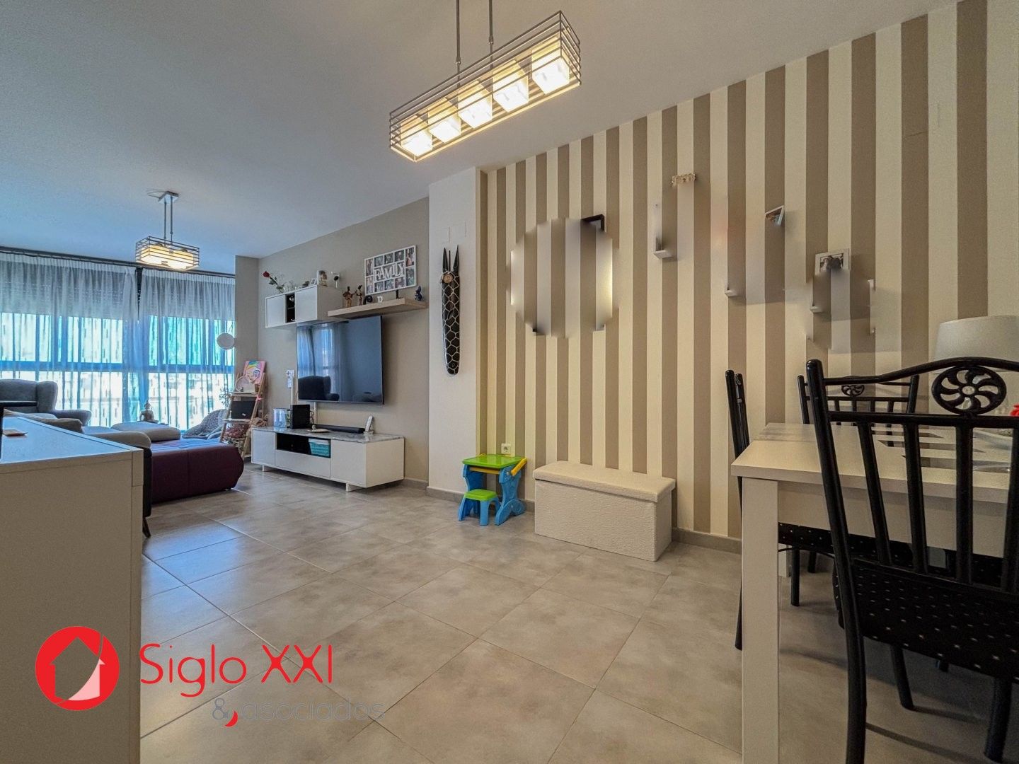 Living room of Flat for sale in Vila-real  with Air Conditioner