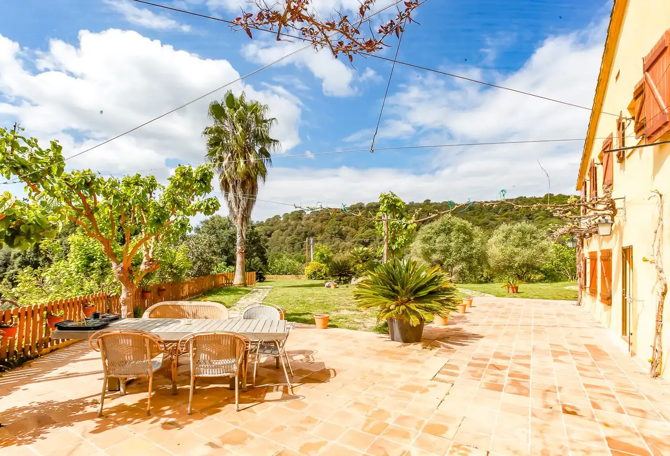 Jardín de Finca rústica en venta en Sant Iscle de Vallalta con Calefacción, Terraza y Trastero