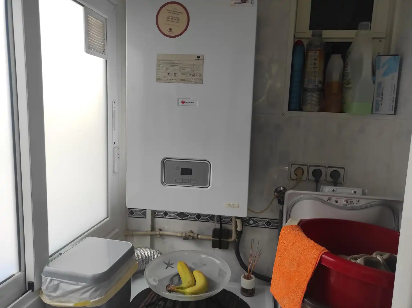 Kitchen of Flat for sale in Sant Just Desvern  with Air Conditioner, Heating and Balcony