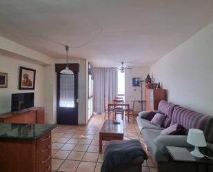 Living room of Flat to rent in Navarrete  with Heating, Parquet flooring and Furnished