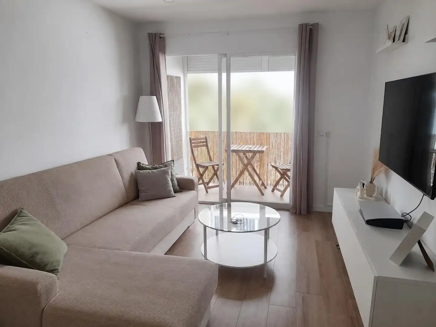 Wohnzimmer von Wohnung zum Verkauf in Arcos de la Frontera mit Klimaanlage und Terrasse