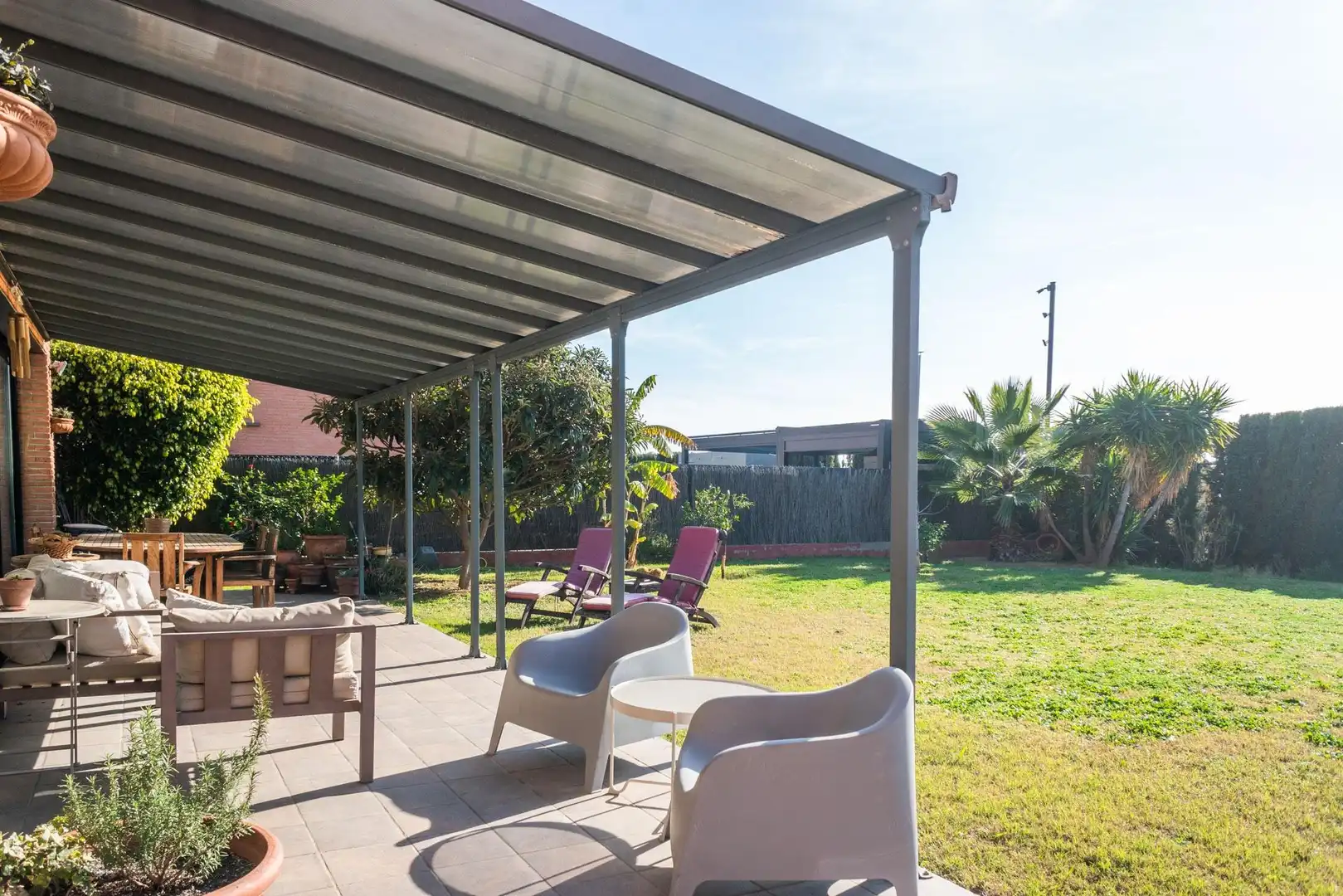 Terraza de Casa o chalet en venta en Sant Vicenç de Montalt con Aire acondicionado, Jardín privado y Terraza
