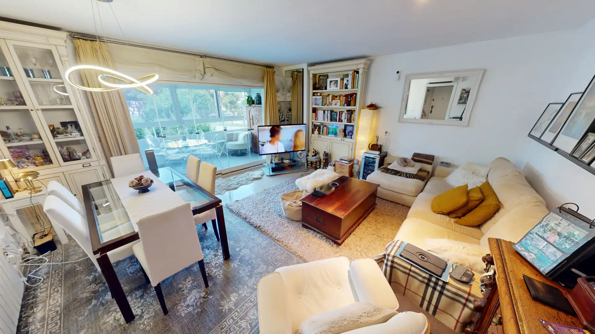 Sala de estar de Piso en venta en El Campello con Aire acondicionado, Jardín privado y Terraza