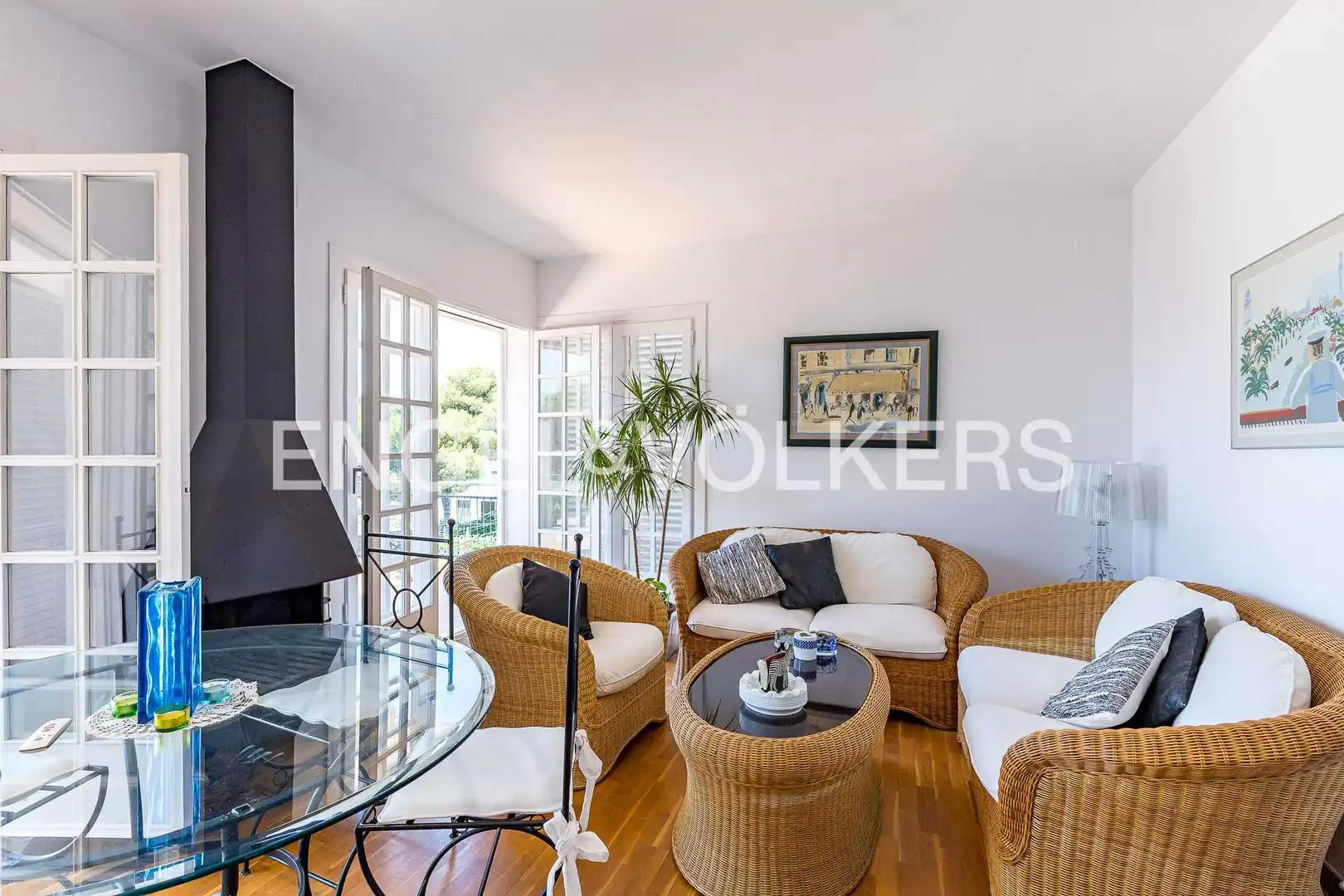 Exterior view of Attic for sale in Sitges  with Heating, Parquet flooring and Terrace