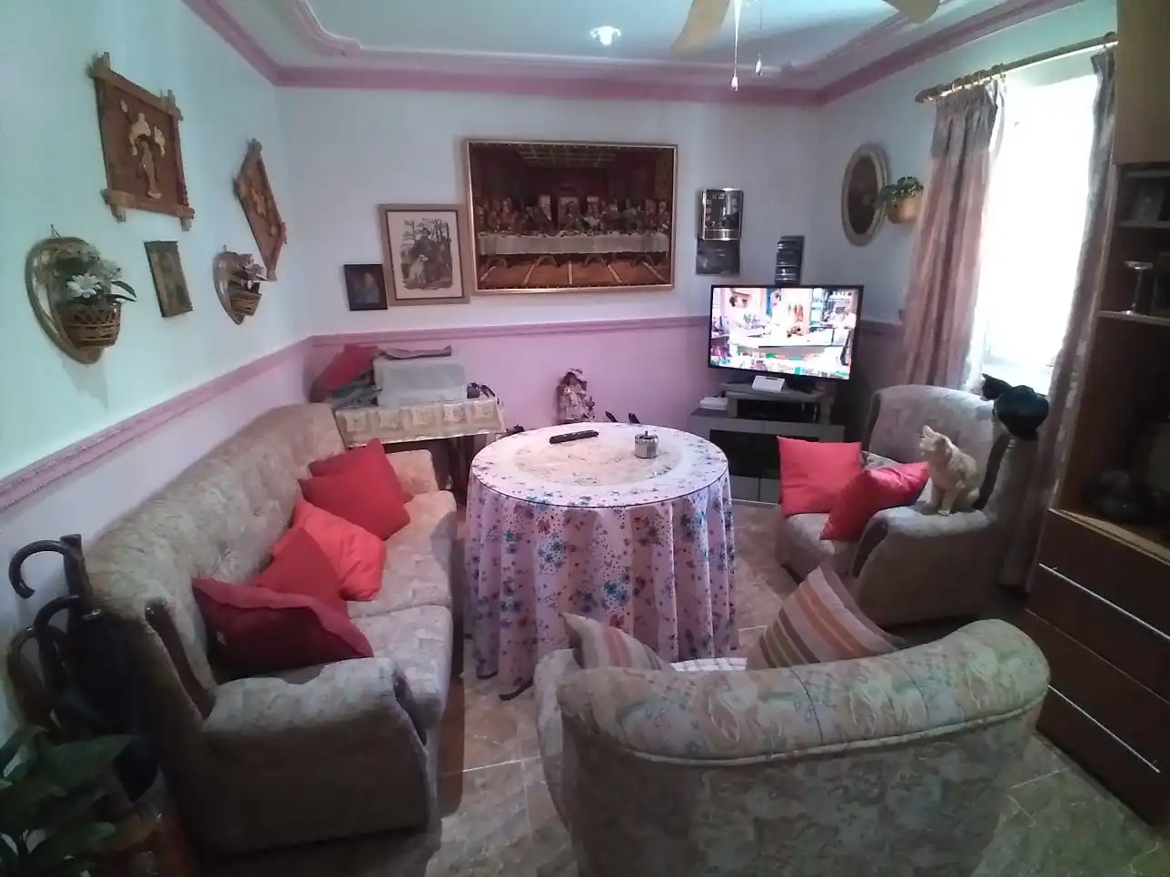 Sala d'estar de Casa o xalet en venda en Puertollano amb Traster