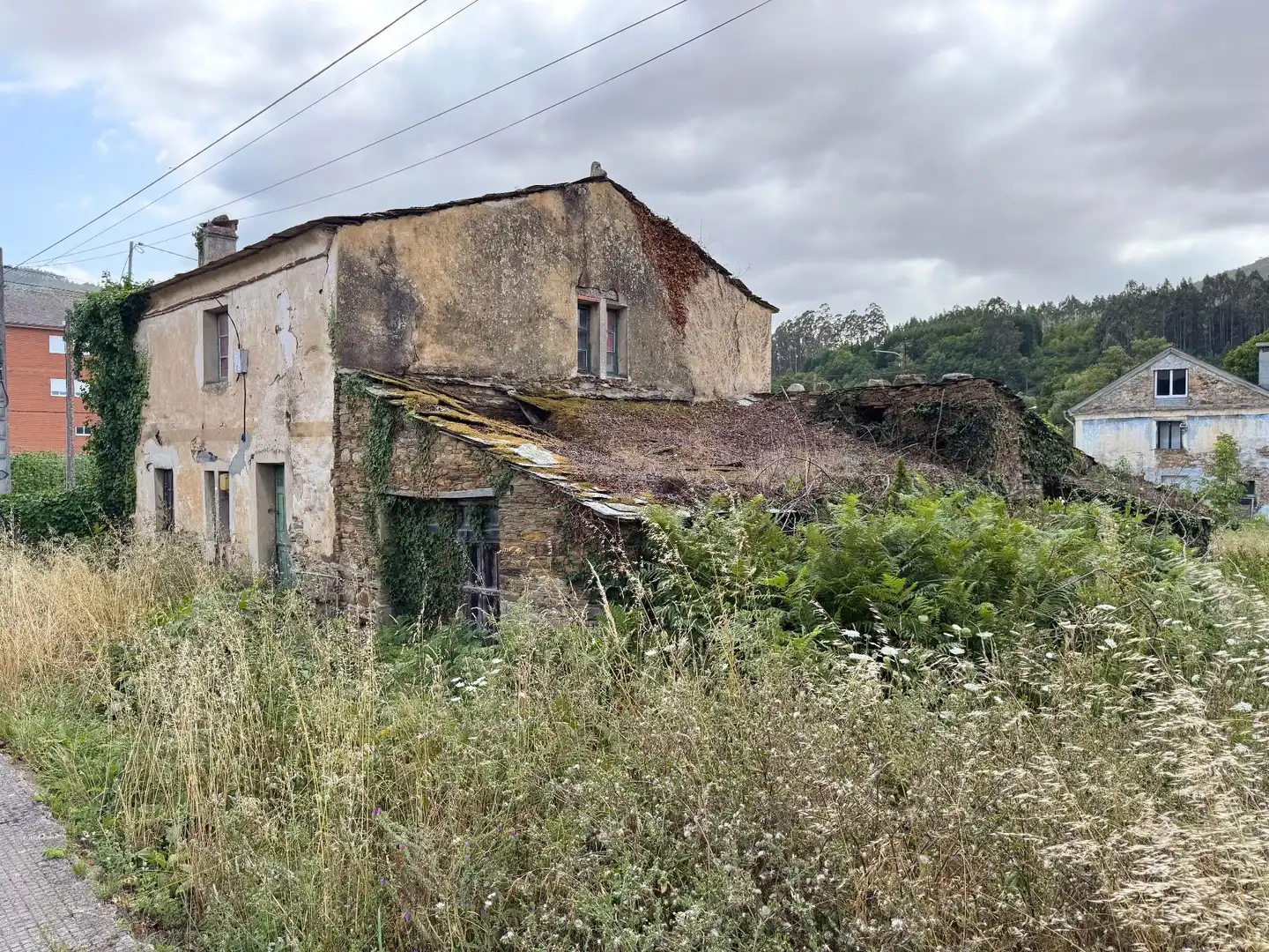 Vista exterior de Casa o xalet en venda en Lourenzá
