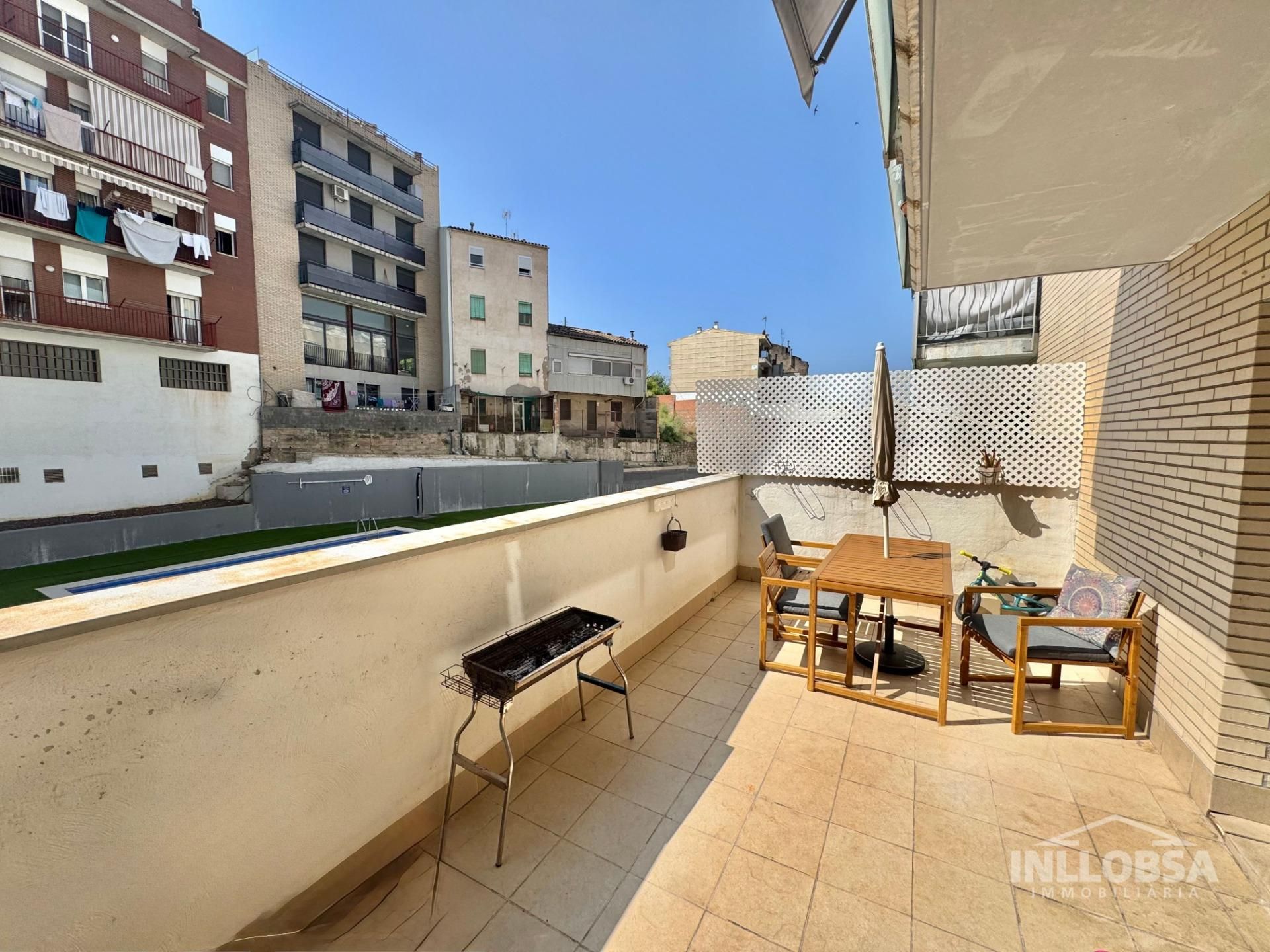Terrassa de Planta baixa en venda en Manresa amb Calefacció, Parquet i Terrassa