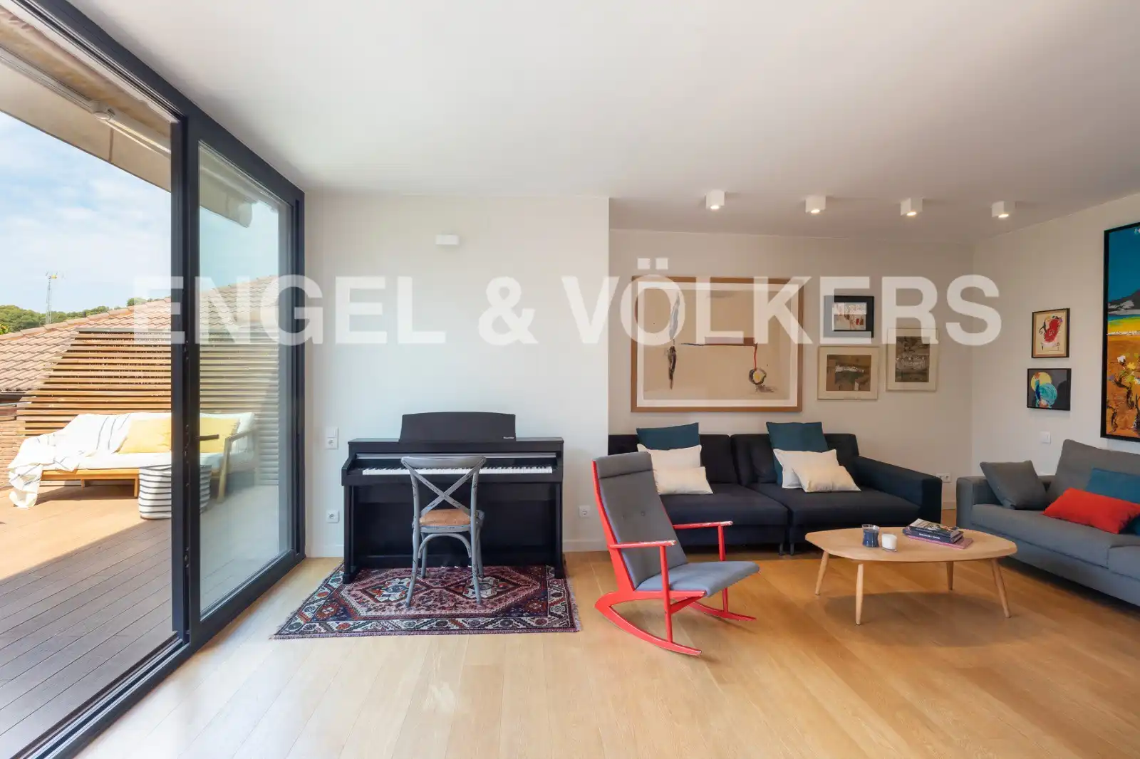 Living room of Houses for rent in La Miranda - Can Candeler 