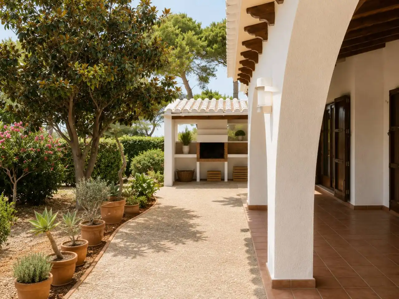 Terrassa de Casa o xalet en venda en Ciutadella de Menorca amb Aire condicionat, Calefacció i Jardí privat